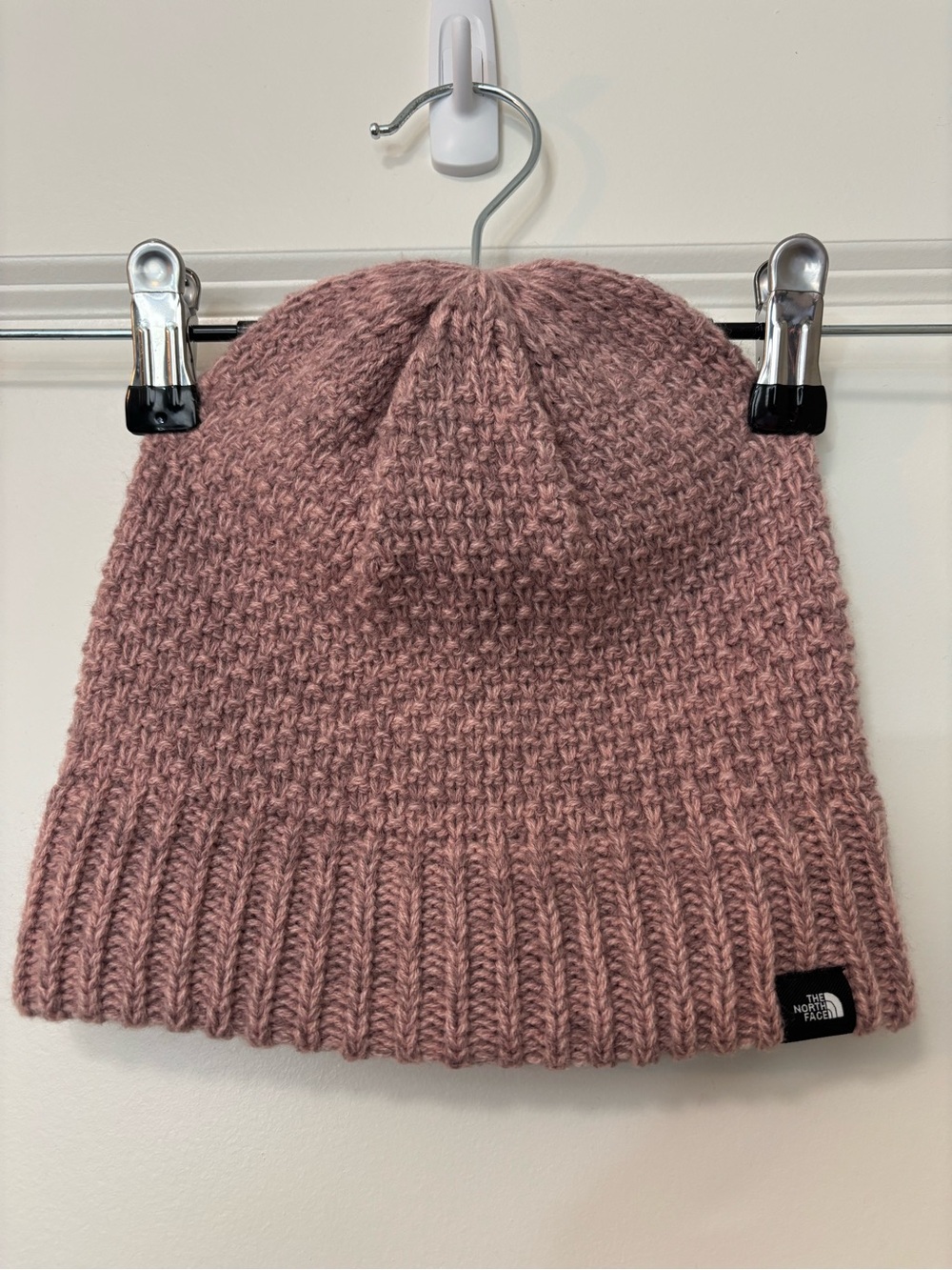 The North Face Blush Pink Beanie Hat, One Size